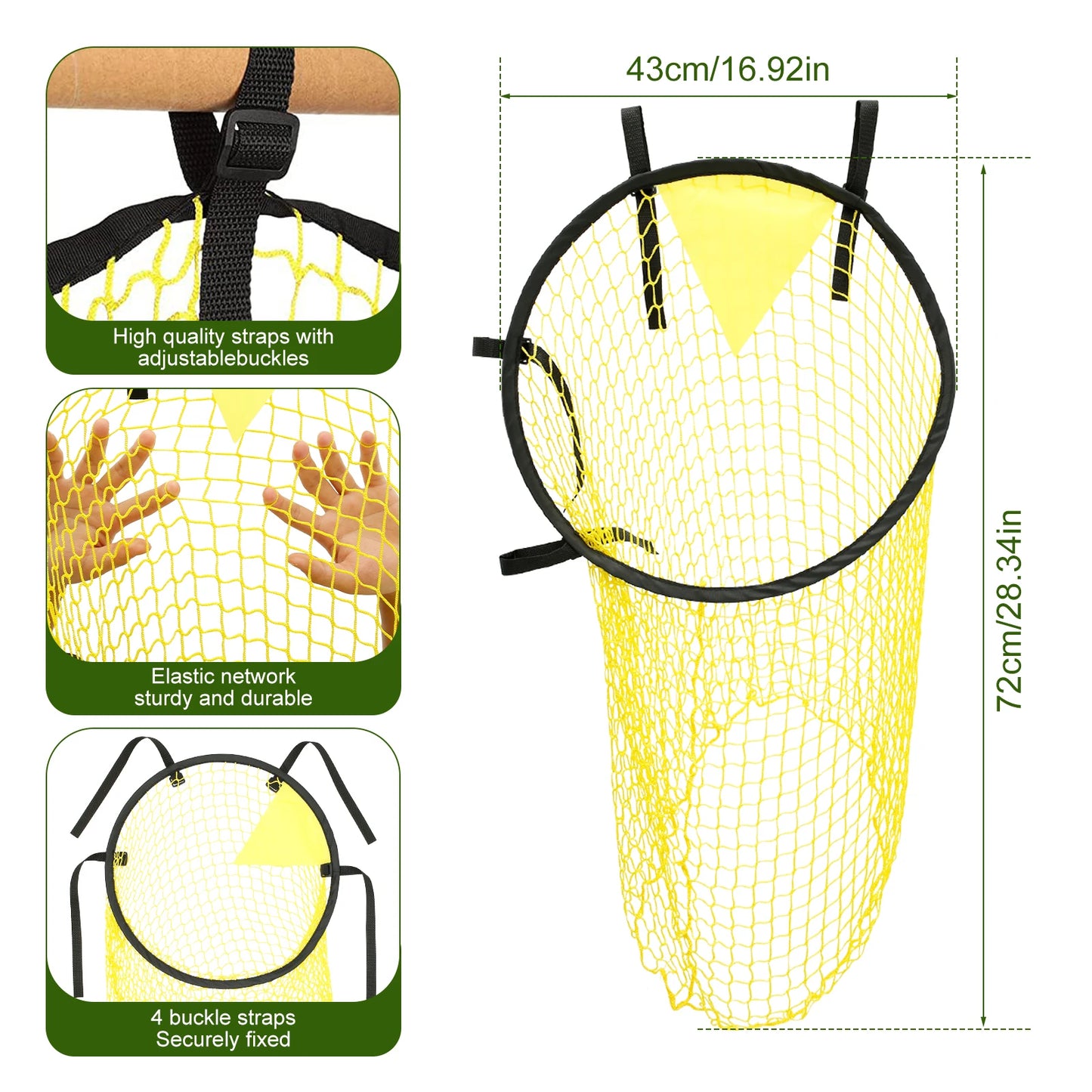 Football Target Net Foldable Football Training Net